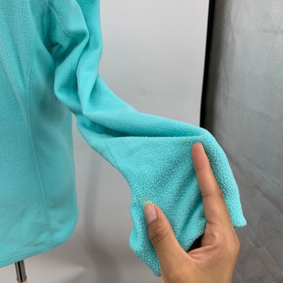 The North Face Jacket Womens M Medium Candy Fleece Knit Quarter Zip Mock *READ - Picture 8 of 12